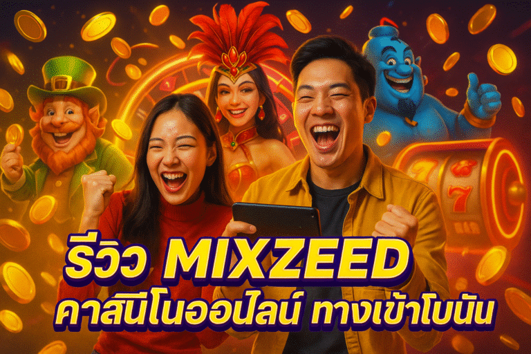 รีวิว MIXZEED คาสิโนออนไลน์ ทางเข้าโบนัส