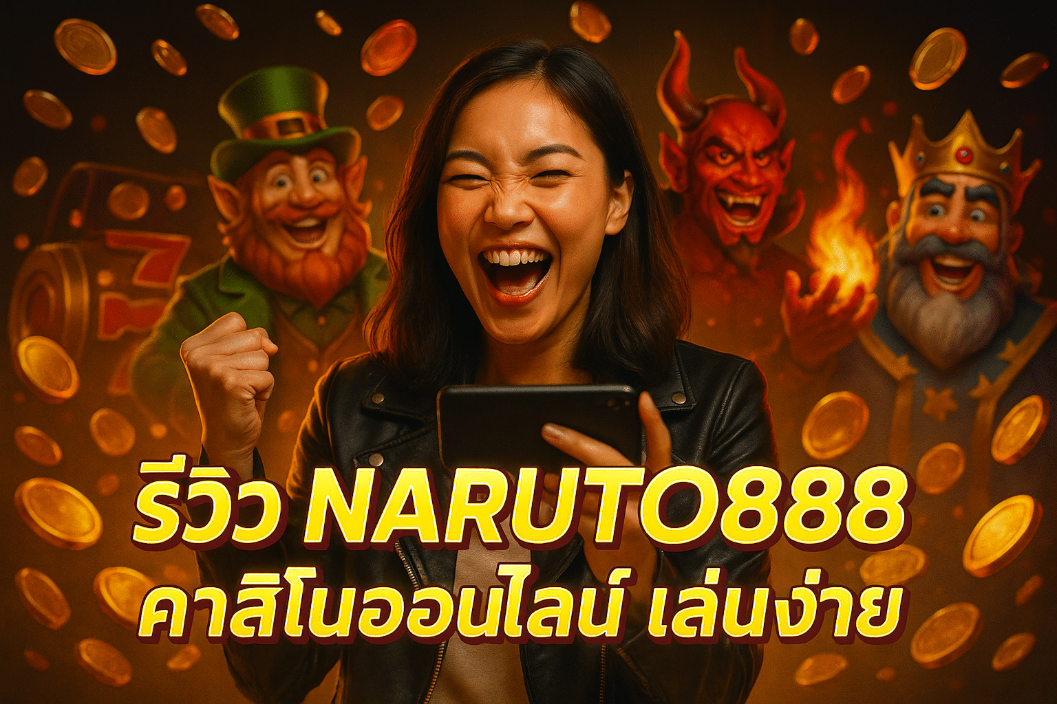 รีวิว NARUTO888 คาสิโนออนไลน์ เล่นง่าย
