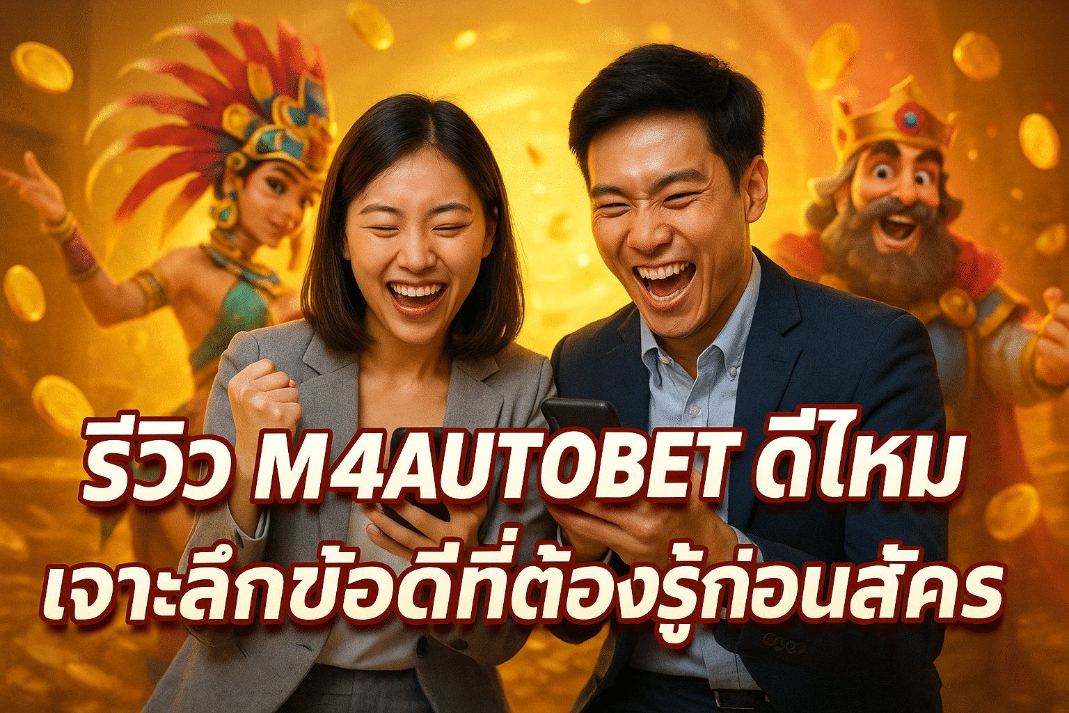 รีวิว M4AUTOBET ดีไหม เจาะลึกข้อดีที่ต้องรู้ก่อนสมัคร