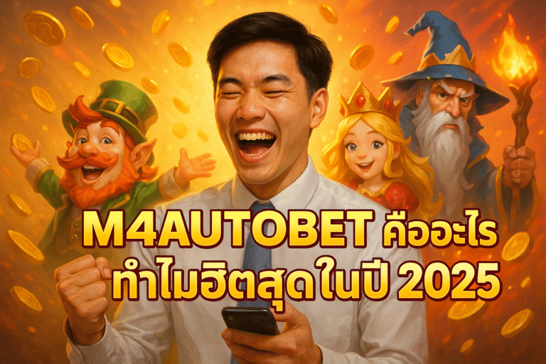 M4AUTOBET คืออะไร ทำไมถึงฮิตสุดในปี 2025